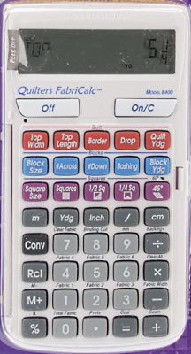 Calculated Industries Quilters FabriCalc