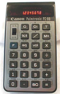 Canon Palmtronic FC-80