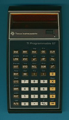 Texas Instruments TI-57 Programmable