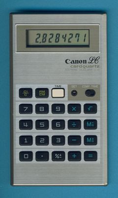 Canon Palmtronic LC-4T