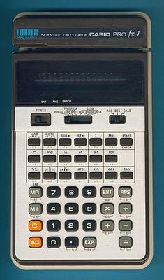 calculators/Casio fx-1 - calculator.org