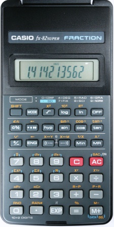 Casio Fx 82super Calculator Org - 