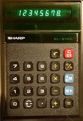 Sharp EL-8100