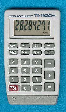 Texas Instruments TI-1100 PLUS