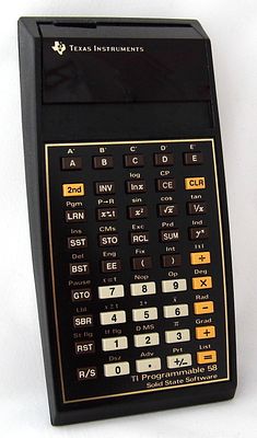 Texas Instruments TI-58 Programmable