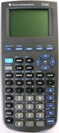 Texas Instruments TI-82 Handheld Electronic Calculator