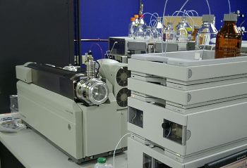a mass spectrometer